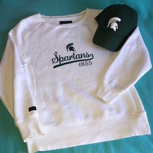 Spartans Jansport crewneck sweatshirt size small